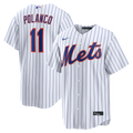 New York Mets Nike Jorge Polanco Home Replica Baseball Jersey - White
