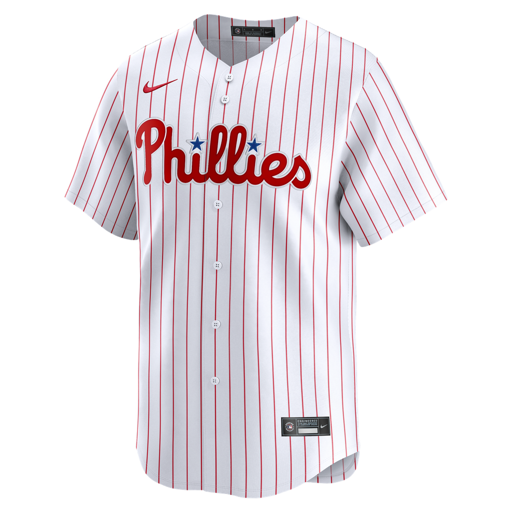Philadelphia Phillies Nike Home Limited Baseball Jersey - White