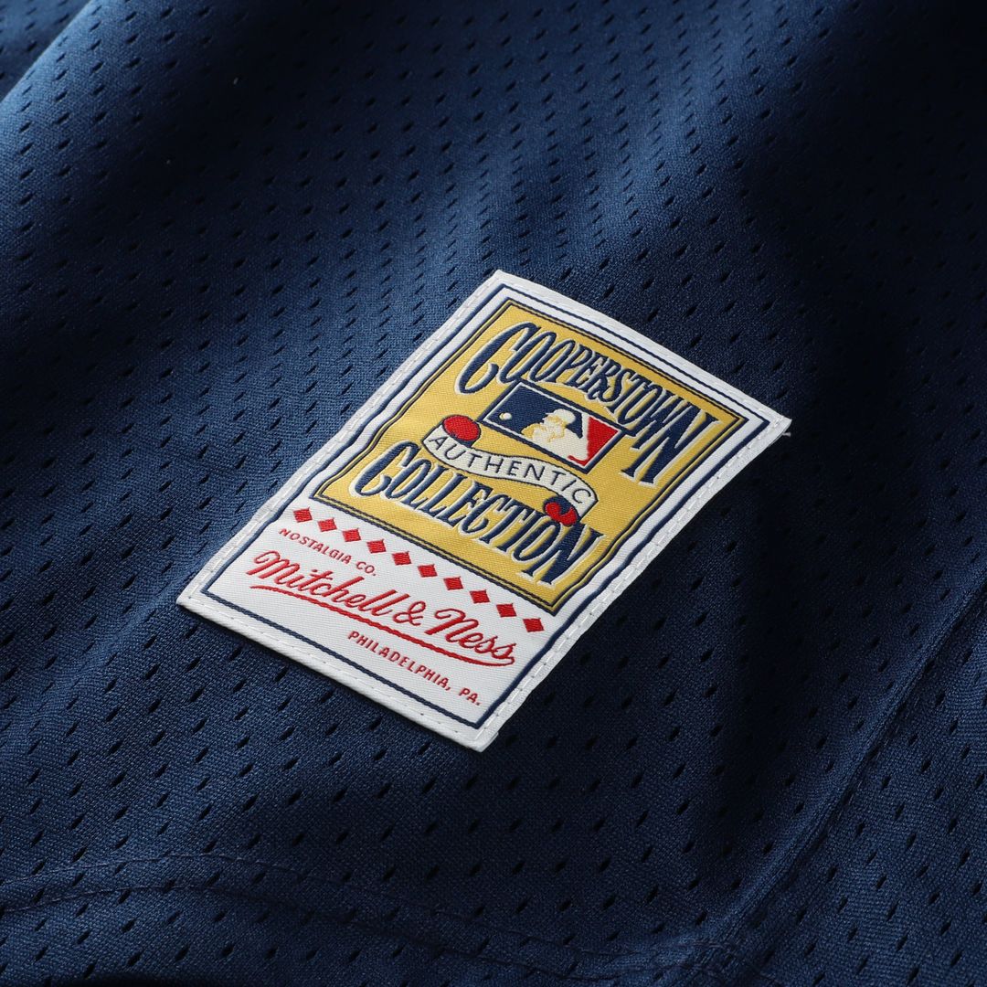Seattle Mariners Mitchell & Ness Big & Tall Cooperstown Collection Mesh Batting Practice Baseball Jersey - Navy