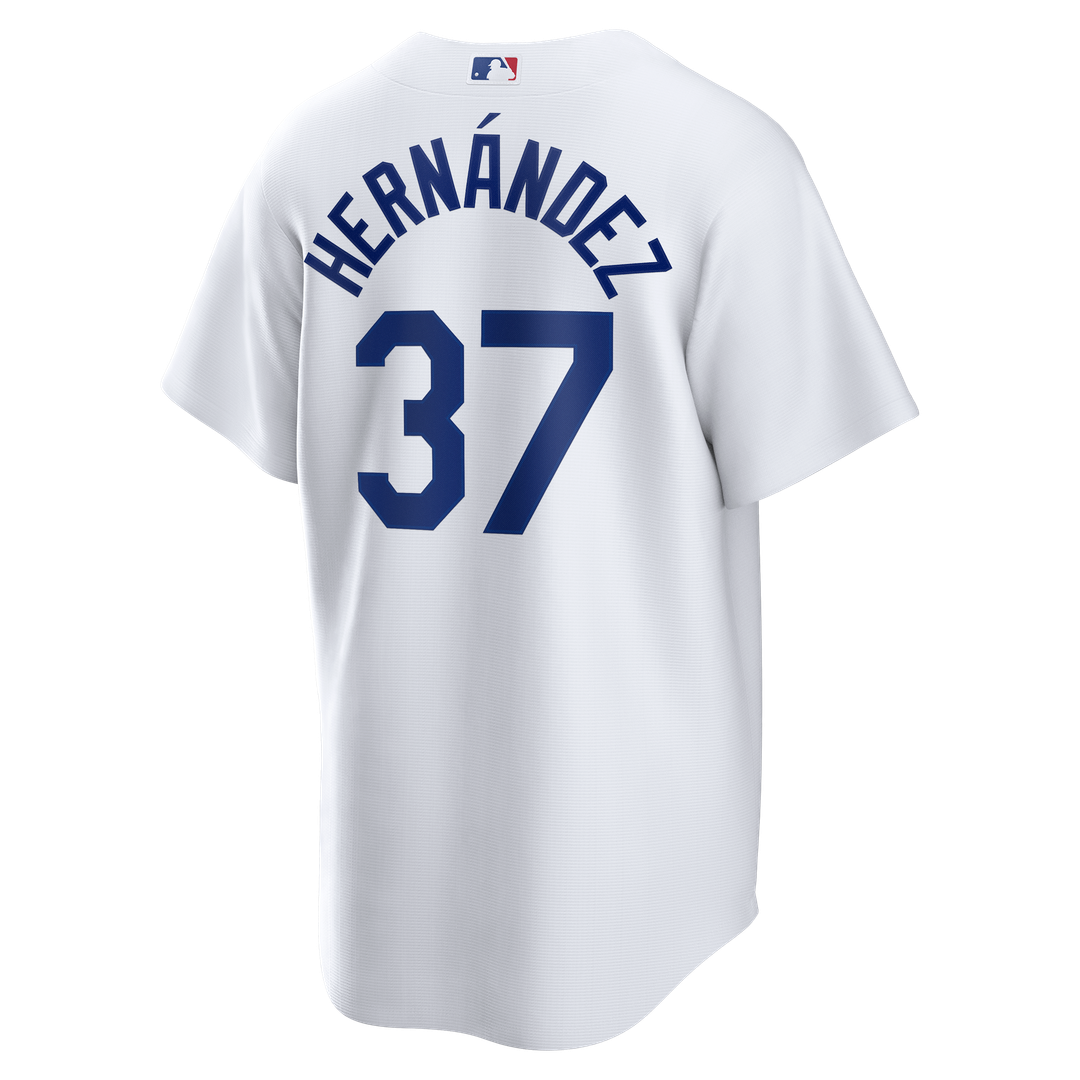 Los Angeles Dodgers Nike Teoscar Hernández Home Replica Baseball Jersey - White