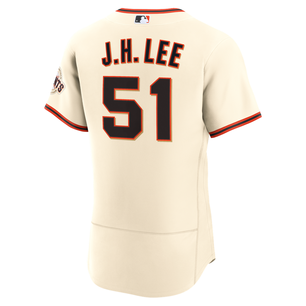 San Francisco Giants Nike Jung Hoo Lee Home Authentic Baseball Jersey - Cream