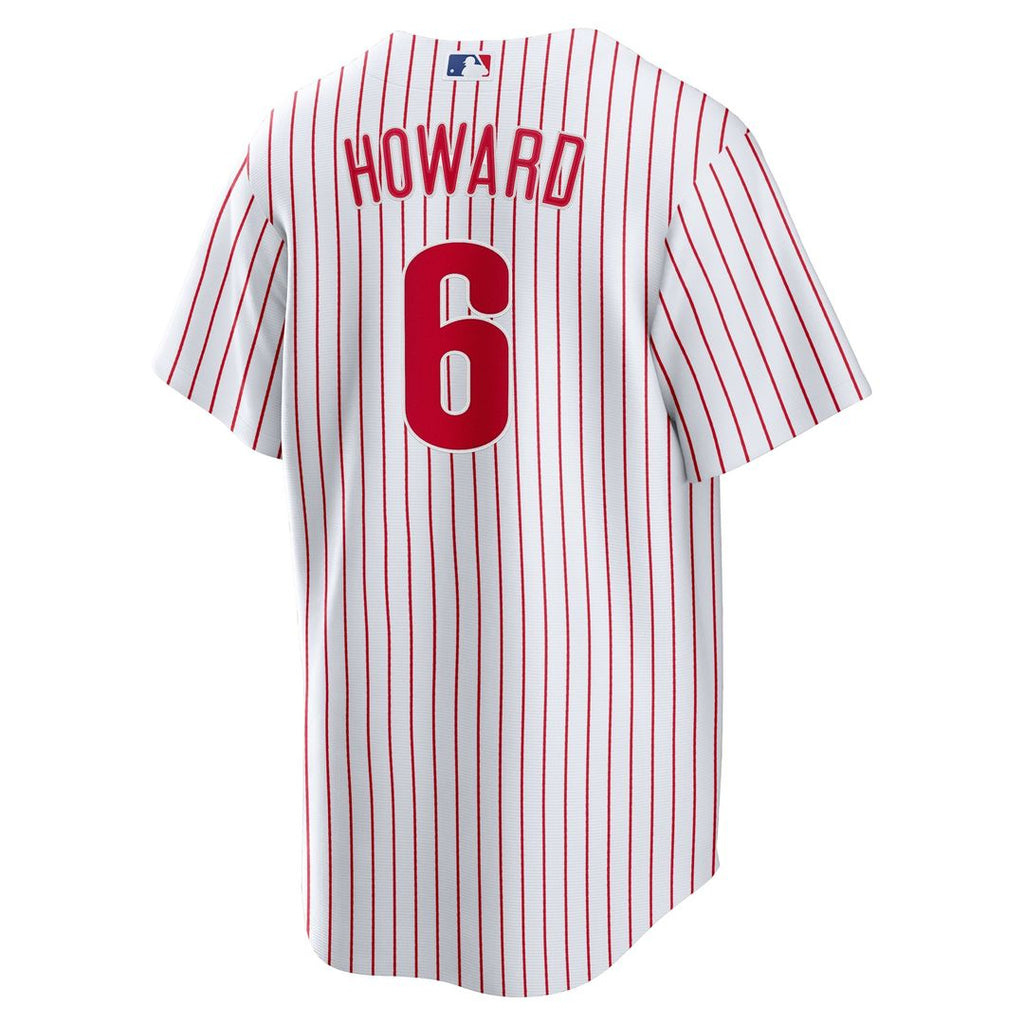 Philadelphia Phillies Nike Ryan Howard Replica Baseball Jersey - White
