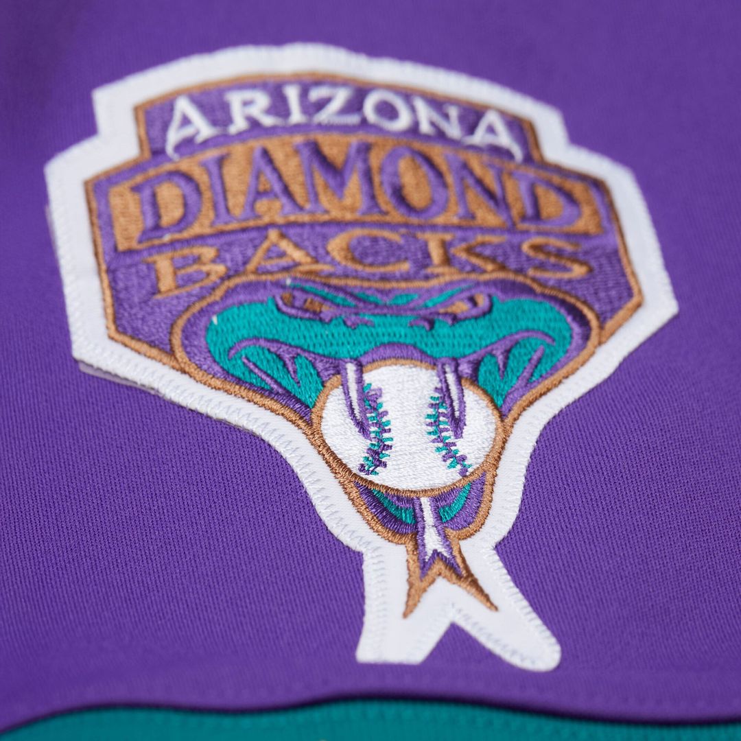 Arizona Diamondbacks Mitchell & Ness Randy Johnson 2000 Throwback Authentic Baseball Jersey - Purple