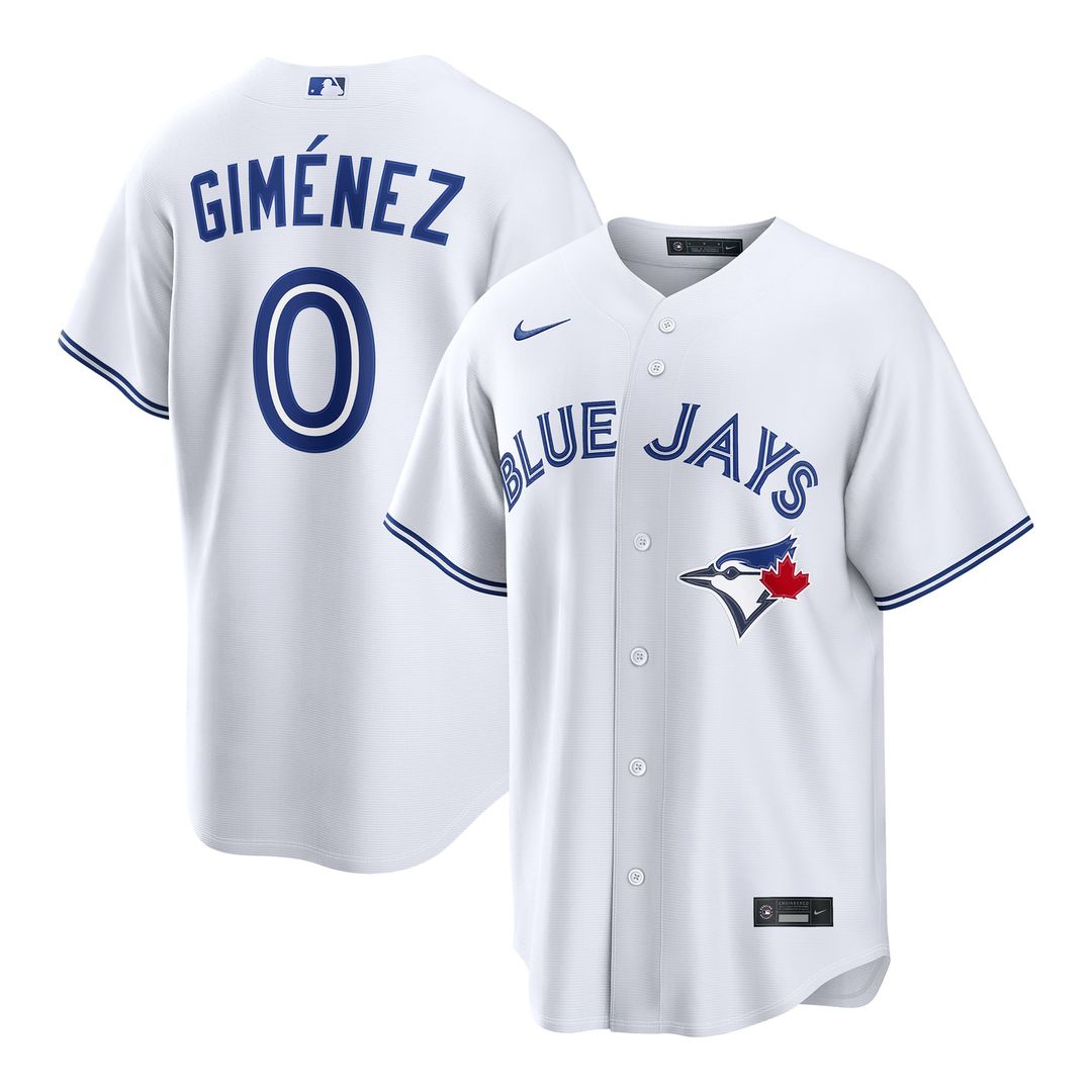 Toronto Blue Jays Nike Andrés Giménez Home Replica Baseball Jersey - White