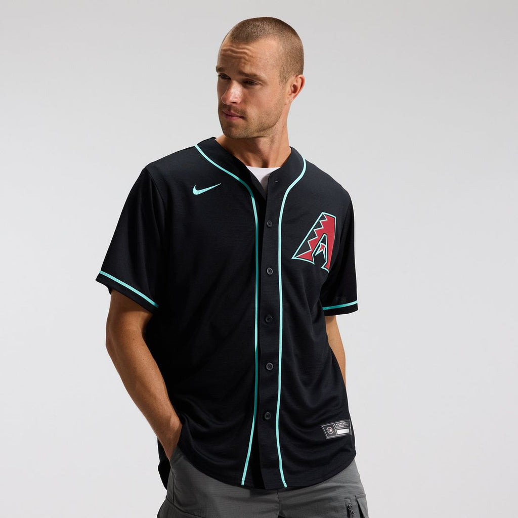 Arizona Diamondbacks Nike Corbin Carroll Road Replica Baseball Jersey - Gray