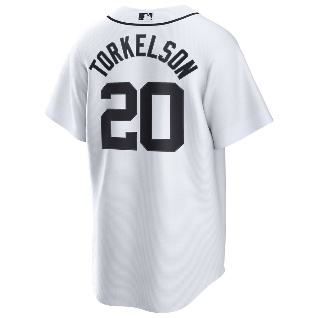 Detroit Tigers Nike Spencer Torkelson Home Replica Baseball Jersey - White