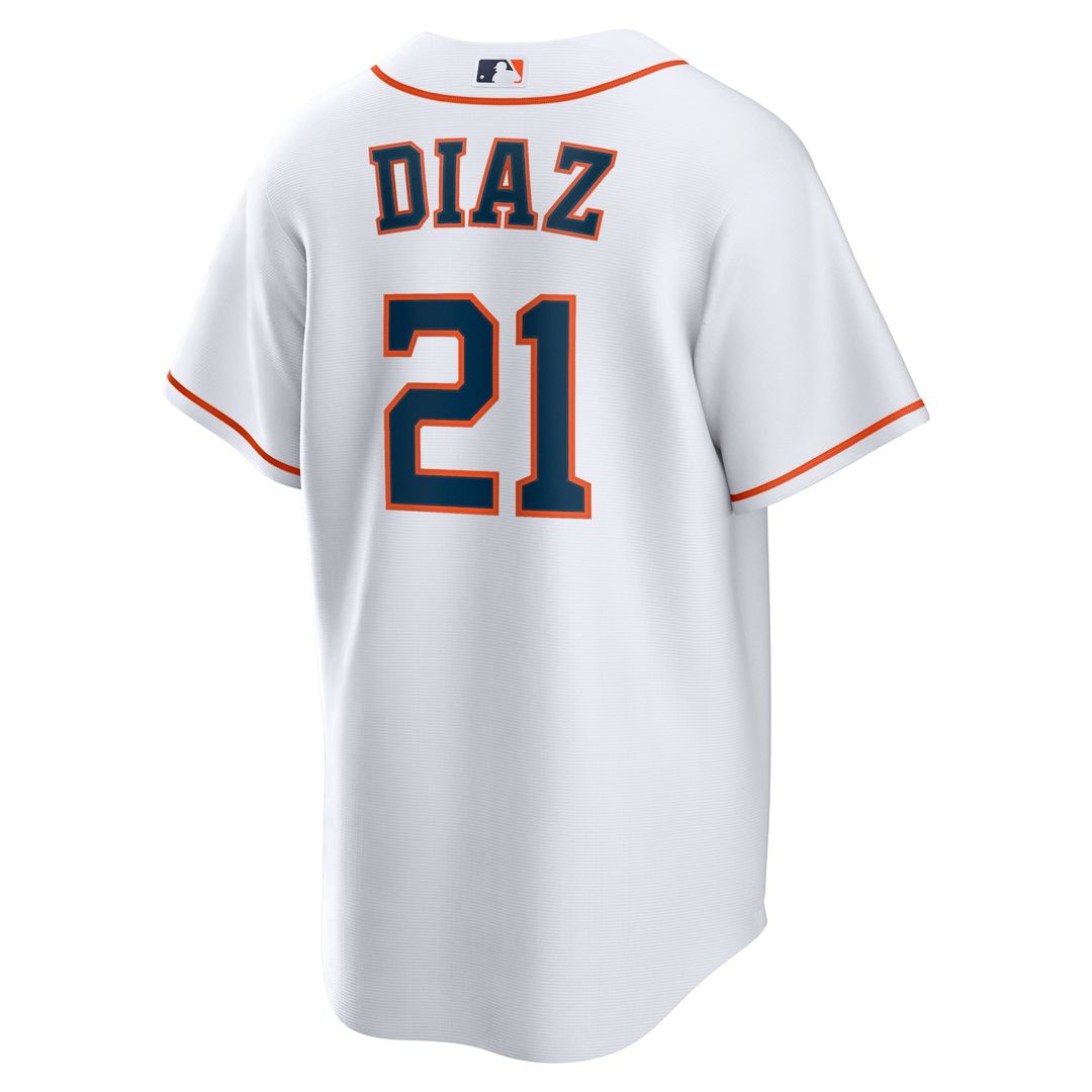 Houston Astros Nike Yainer Diaz Home Replica Baseball Jersey - White