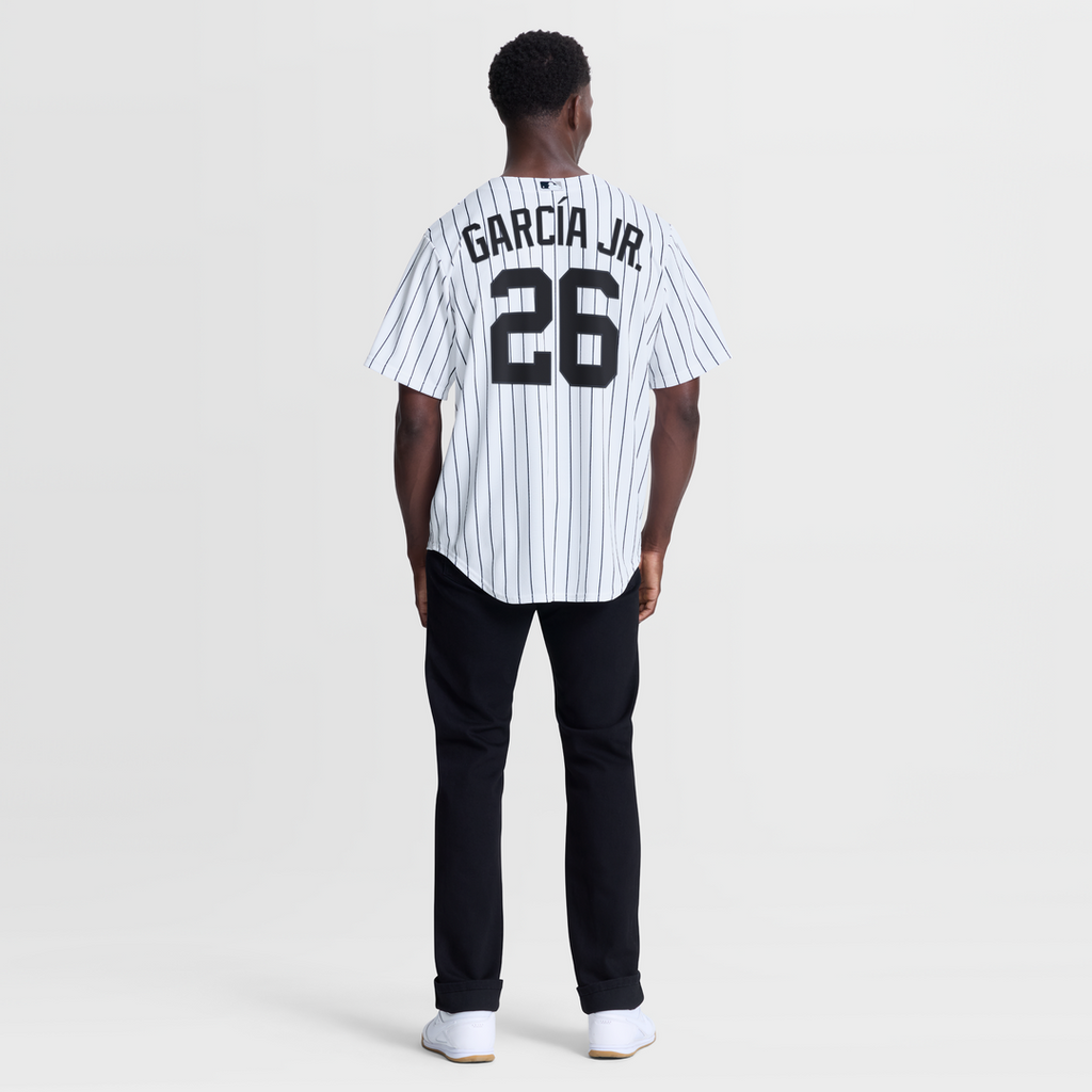 New York Yankees Nike Luis García Jr. Home Replica Baseball Jersey - White