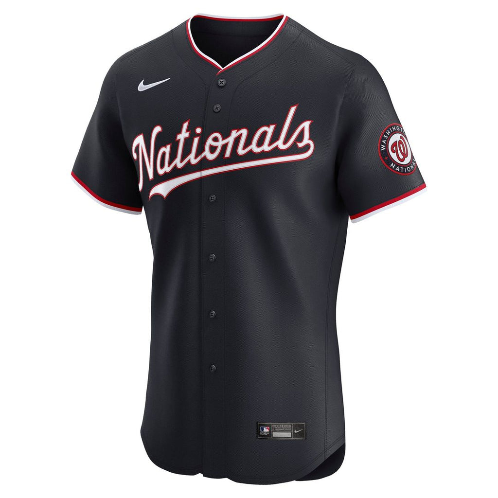 Washington Nationals Nike Alternate Elite Baseball Jersey - Navy