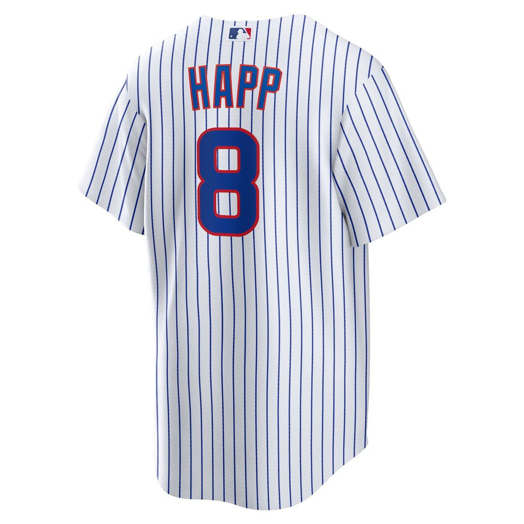 Chicago Cubs Nike Ian Happ Home Replica Baseball Jersey - White