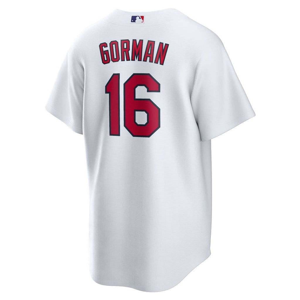 St. Louis Cardinals Nike Nolan Gorman Home Replica Baseball Jersey - White