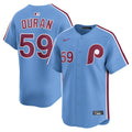Philadelphia Phillies Nike Jhoan Duran Alternate Limited Baseball Jersey - Light Blue