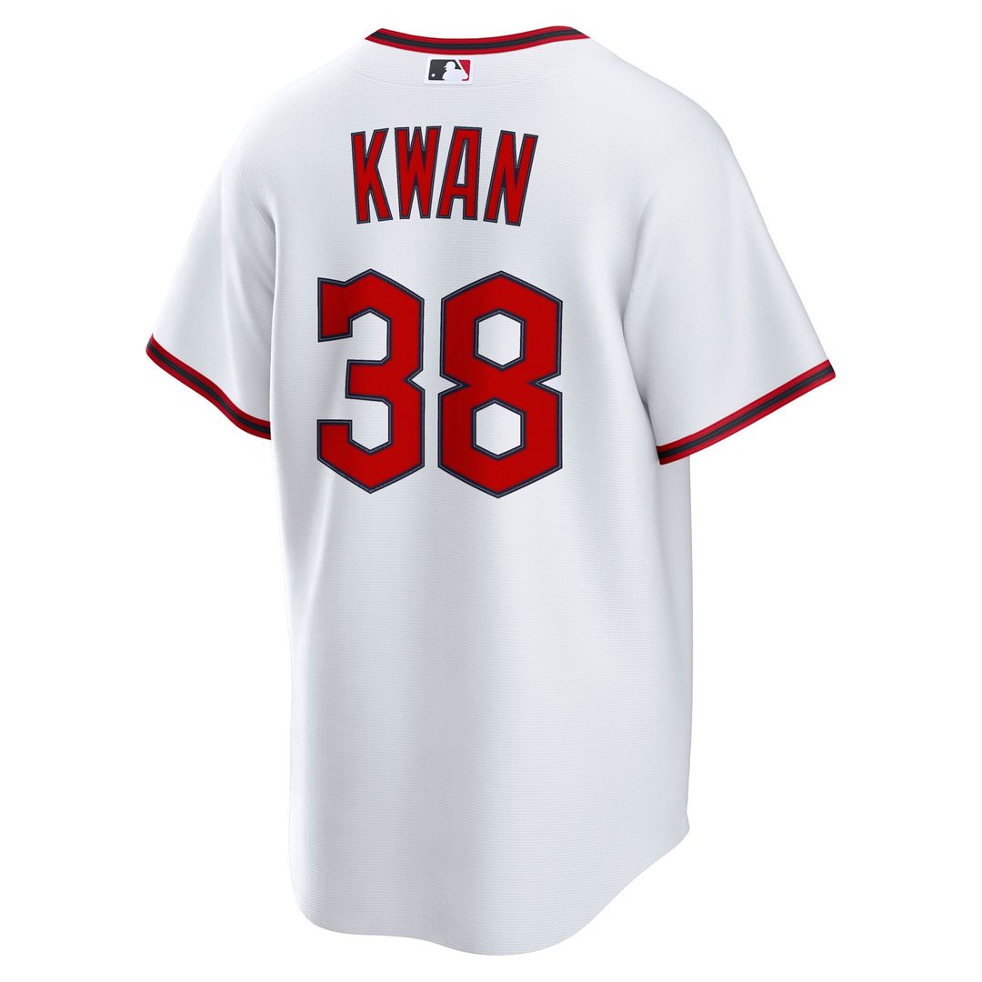 Cleveland Guardians Nike Steven Kwan Home Replica Baseball Jersey - White