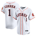 Houston Astros Nike Carlos Correa Home Limited Baseball Jersey - White