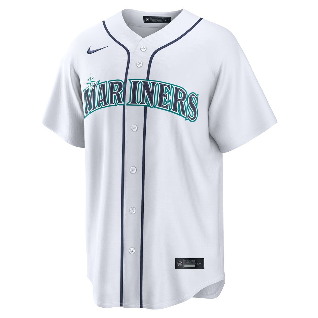 Seattle Mariners Nike Cole Young Home Replica Baseball Jersey - White