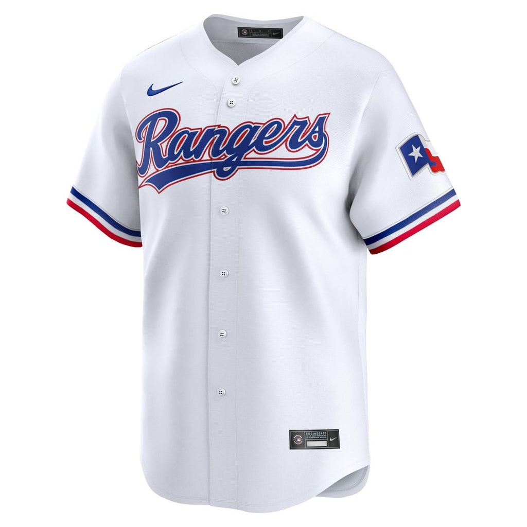 Texas Rangers Nike Josh Jung Home Limited Baseball Jersey - White