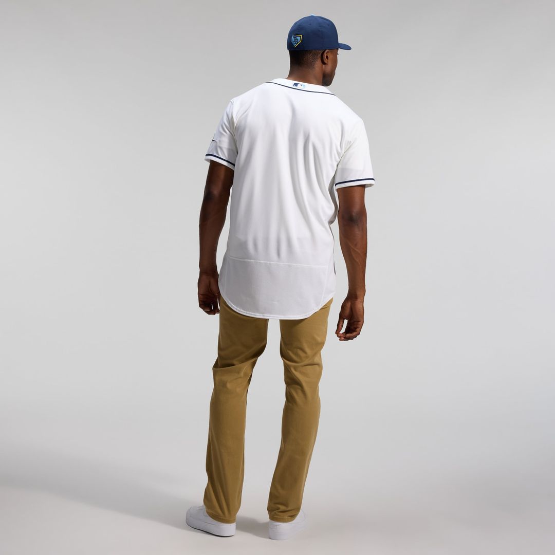 Tampa Bay Rays Nike Home Authentic Baseball Jersey - White