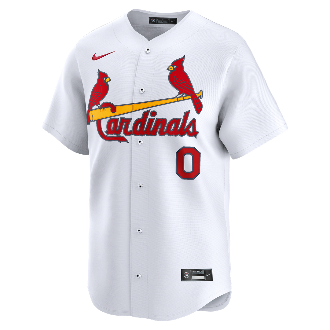 St. Louis Cardinals Nike Masyn Winn Home Limited Baseball Jersey - White