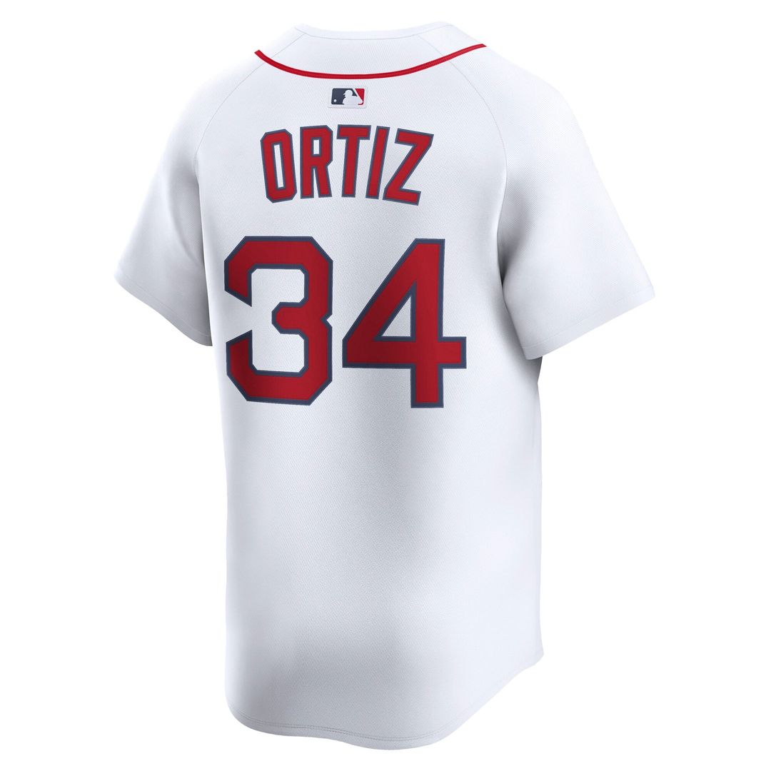 Boston Red Sox Nike David Ortiz Home Limited Baseball Jersey - White