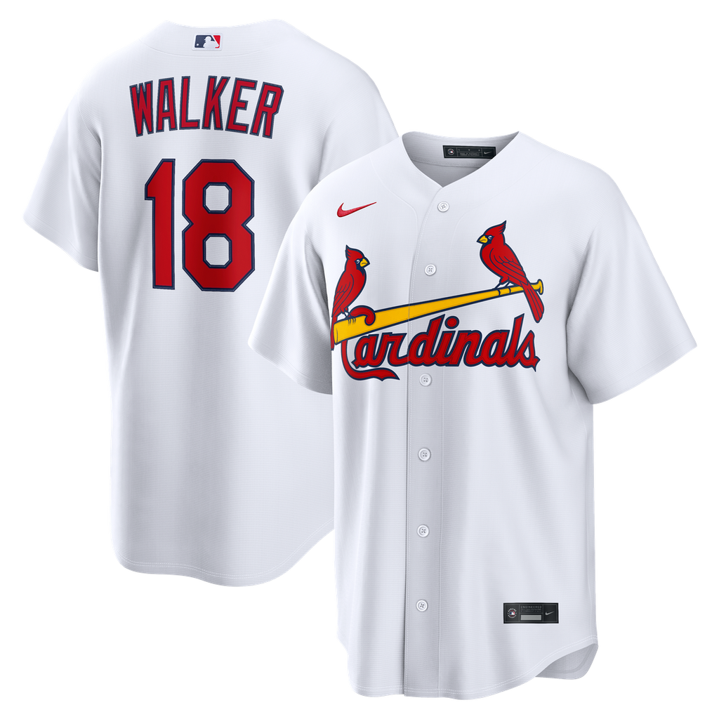 St. Louis Cardinals Nike Jordan Walker Home Replica Baseball Jersey - White