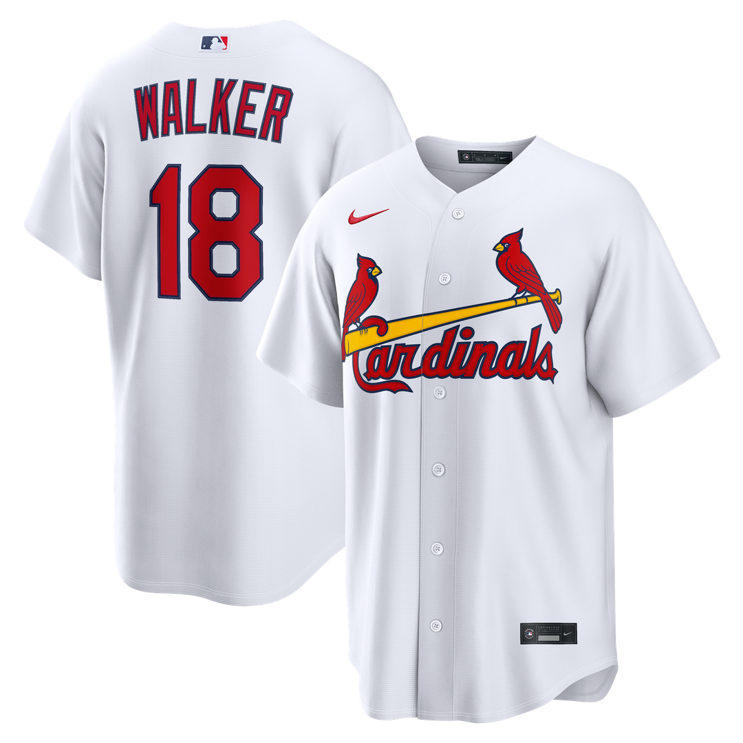 St. Louis Cardinals Nike Jordan Walker Home Replica Baseball Jersey - White