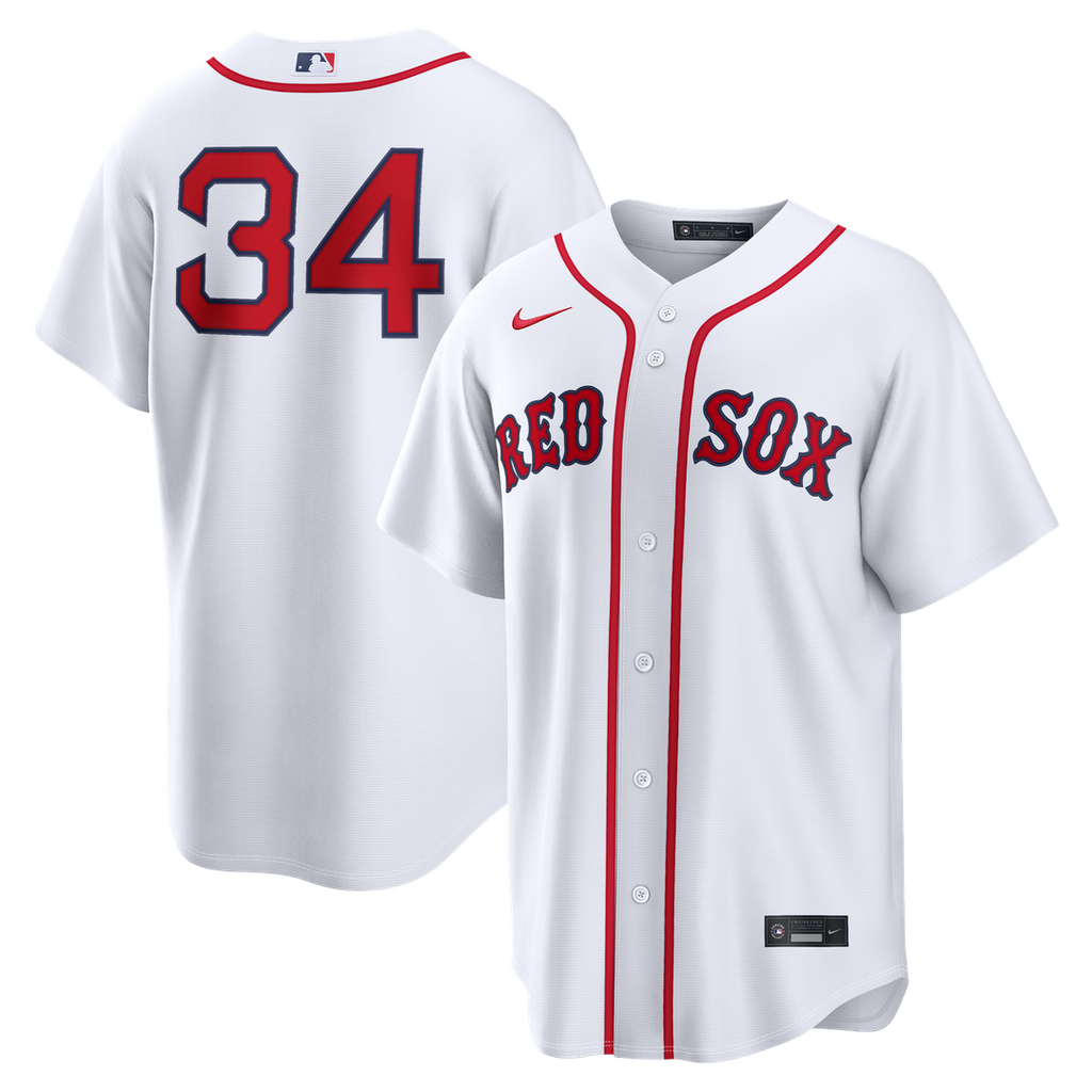 Boston Red Sox Nike David Ortiz Home Replica Baseball Jersey - White