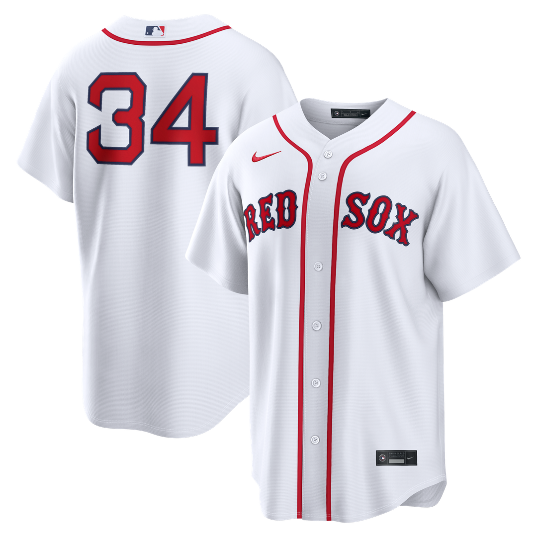 Boston Red Sox Nike David Ortiz Home Replica Baseball Jersey - White