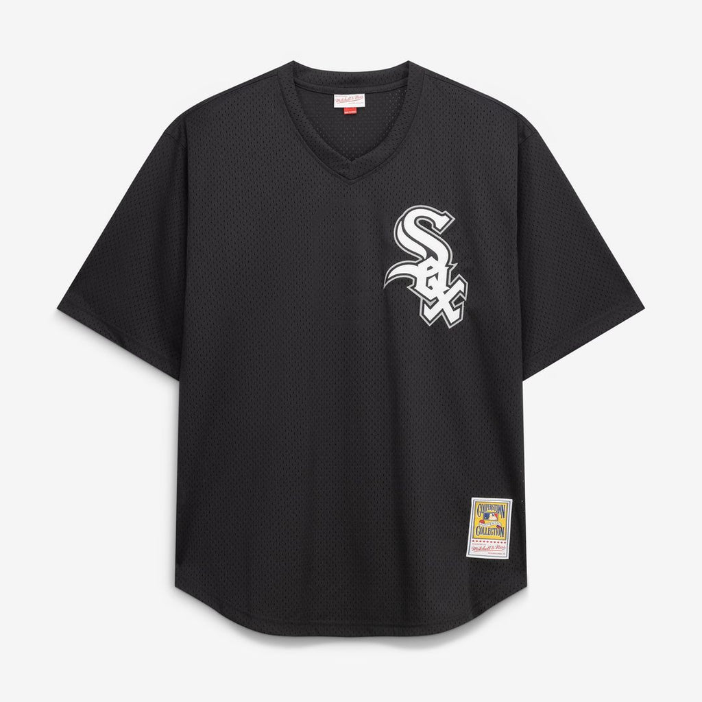 Chicago White Sox Mitchell & Ness Bo Jackson Cooperstown Collection Big & Tall Mesh Batting Practice Baseball Jersey - Black