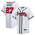 Atlanta Braves Nike Austin Riley Home Replica Baseball Jersey - White