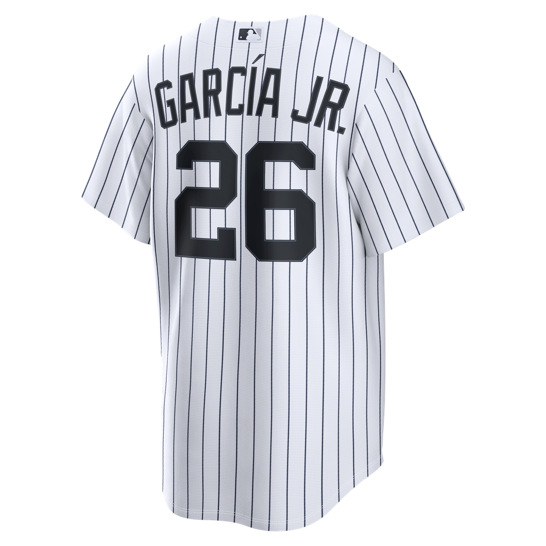 New York Yankees Nike Luis García Jr. Home Replica Baseball Jersey - White