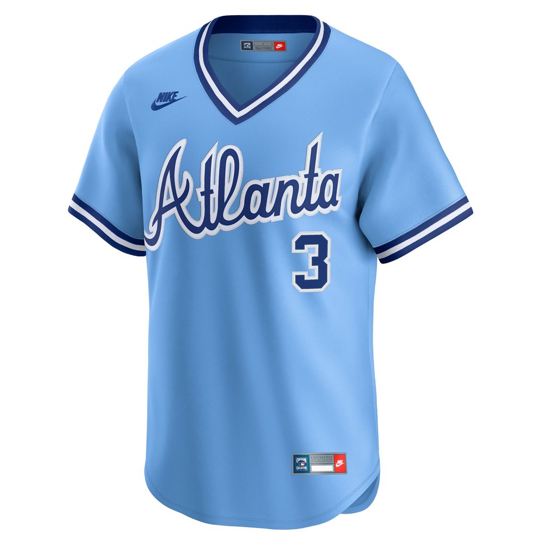 Atlanta Braves Nike Dale Murphy Throwback Cooperstown Collection Limited Baseball Jersey - Light Blue