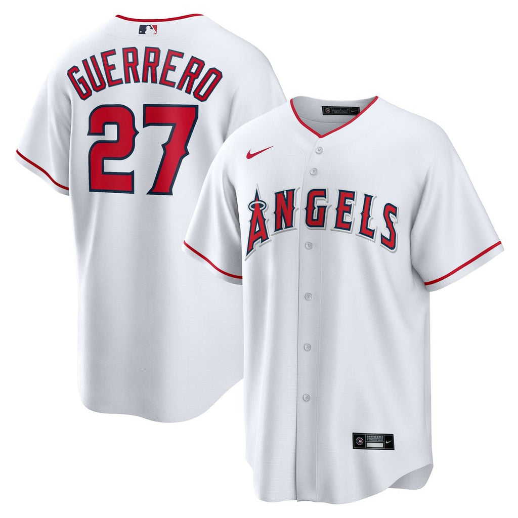 Los Angeles Angels Nike Vladimir Guerrero Home Retired Player Replica Baseball Jersey - White