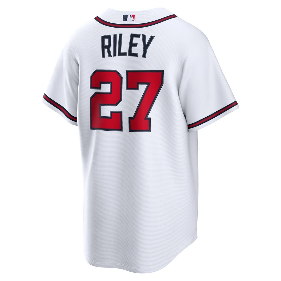 Atlanta Braves Nike Austin Riley Home Replica Baseball Jersey - White