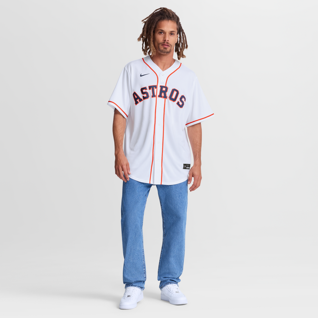 Houston Astros Nike Daulton Varsho Home Replica Baseball Jersey - White