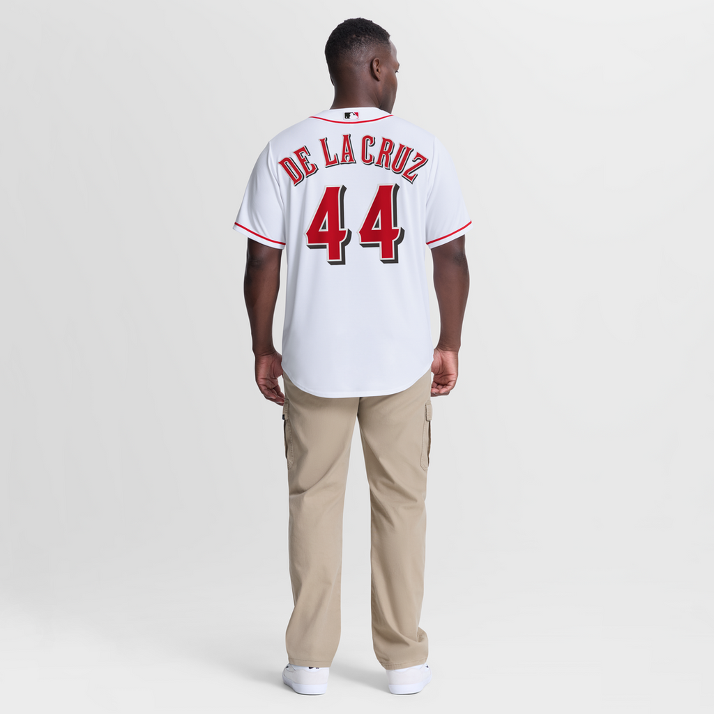 Cincinnati Reds Nike Elly De La Cruz Home Replica Baseball Jersey - White