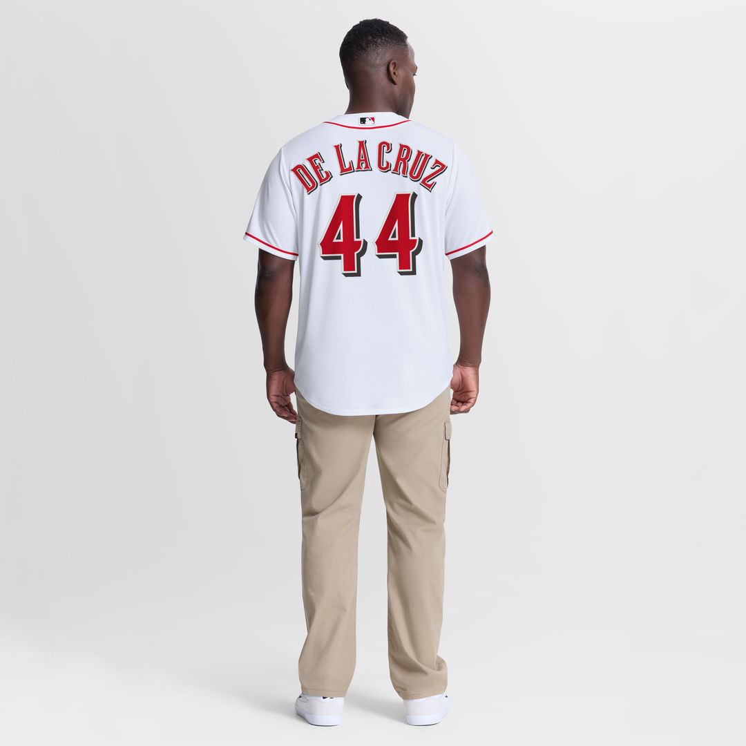 Cincinnati Reds Nike Elly De La Cruz Home Replica Baseball Jersey - White
