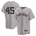 New York Yankees Nike Gerrit Cole Road Replica Baseball Jersey - Gray