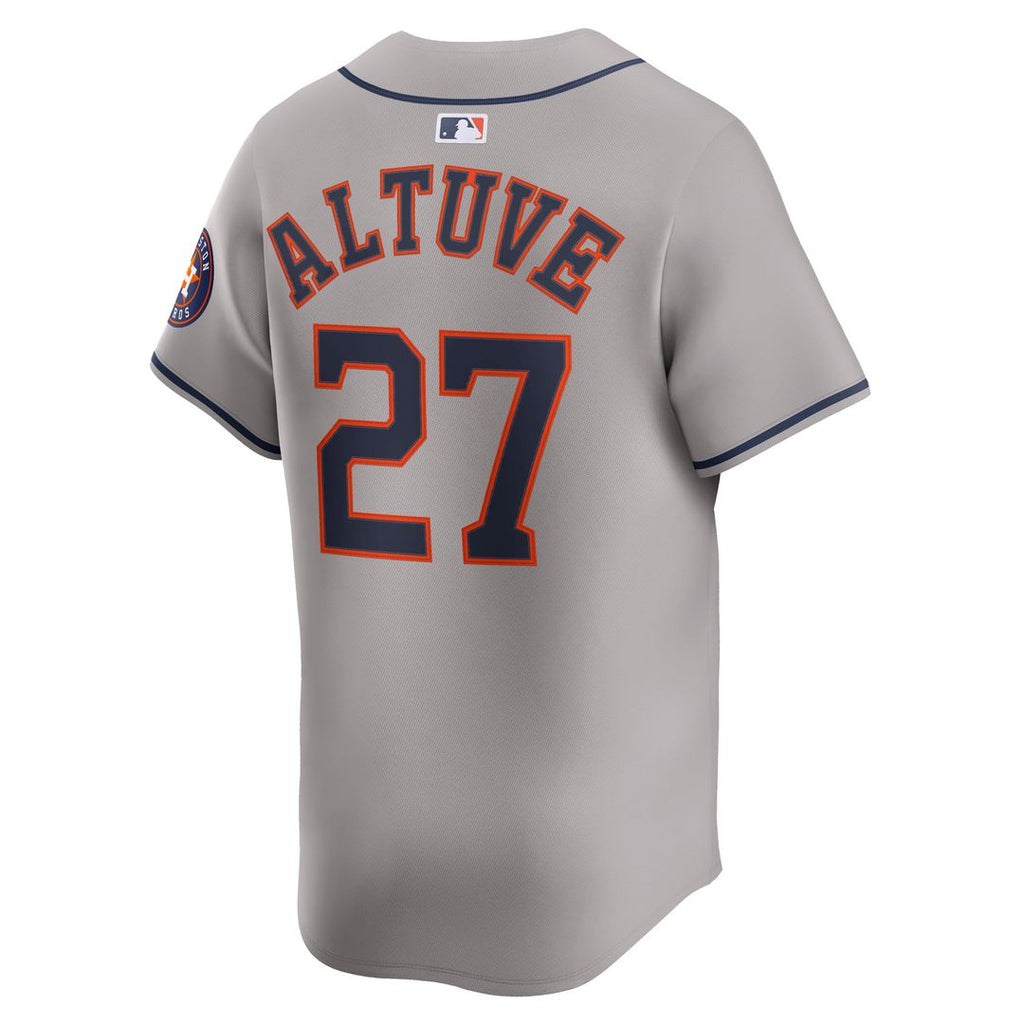 Houston Astros Nike Jose Altuve Home Limited Baseball Jersey - White