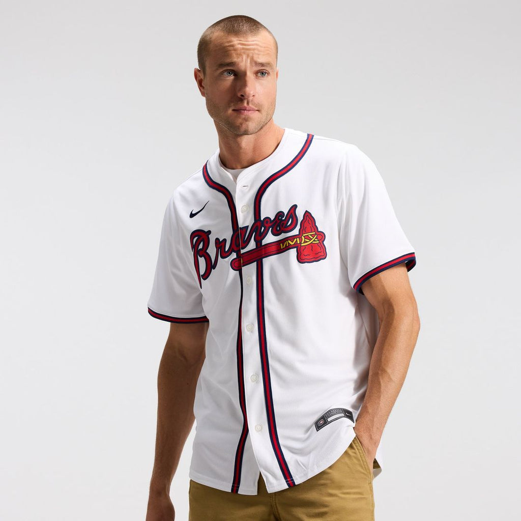 Atlanta Braves Nike Home Limited Baseball Jersey - White