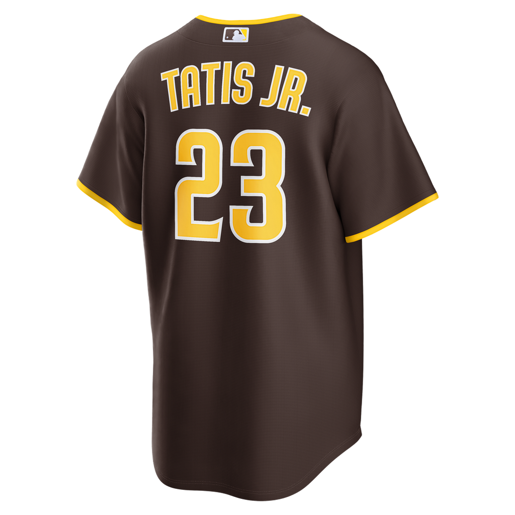 San Diego Padres Nike Fernando Tatis Jr. Road Replica Baseball Jersey - Brown