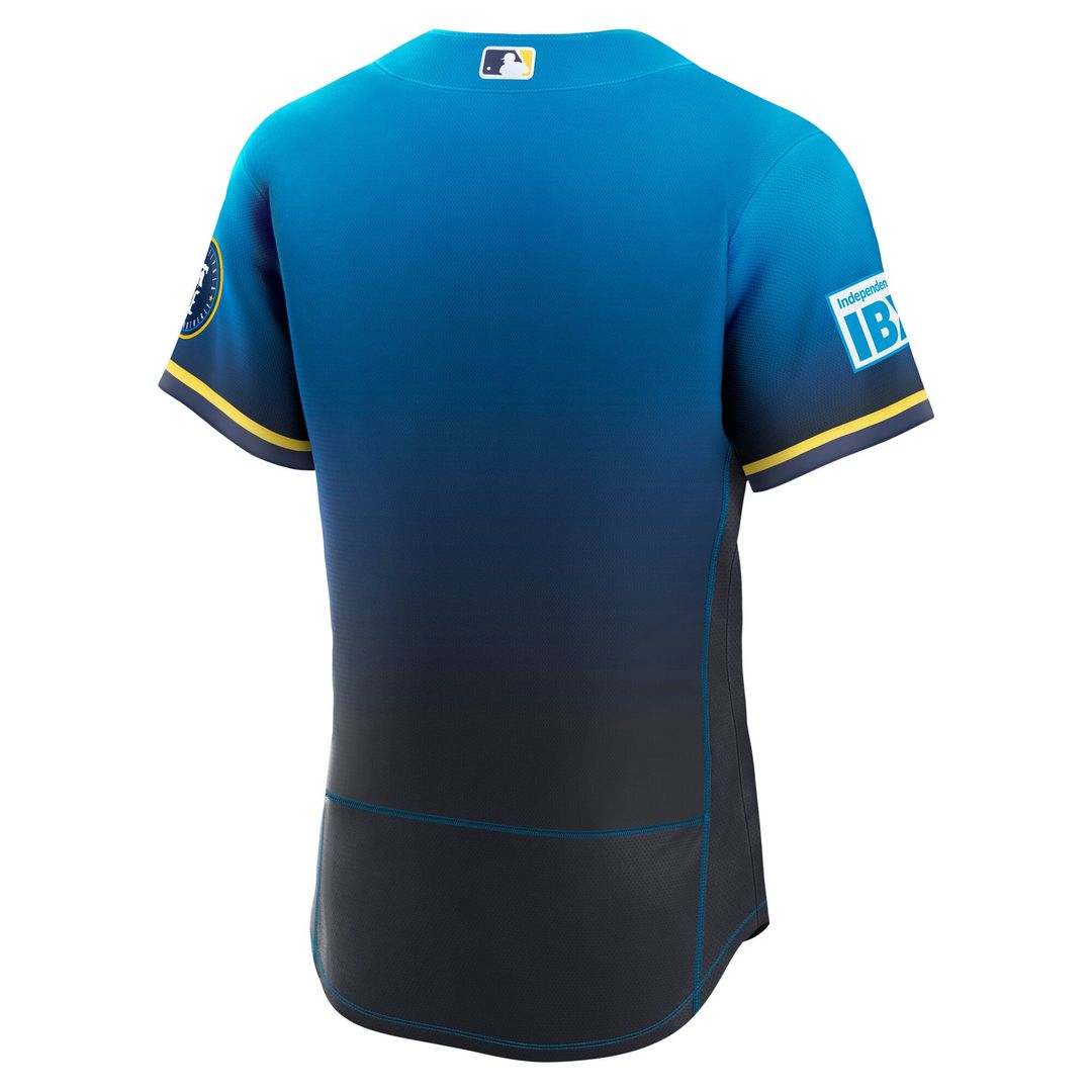 Philadelphia Phillies Nike City Connect Authentic Sponsor Patch Baseball Jersey - Navy