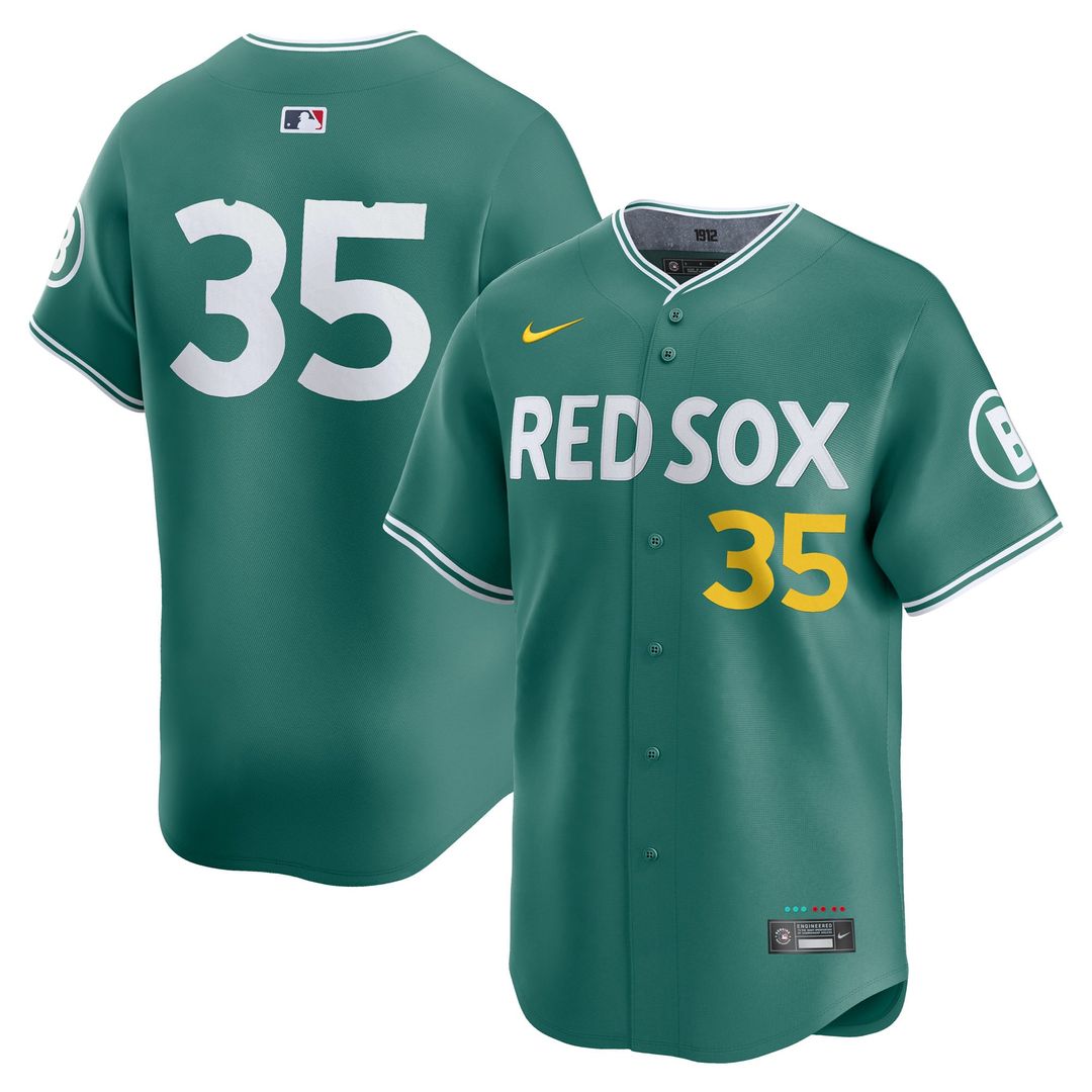 Boston Red Sox Nike Garrett Crochet 2025 City Connect Limited Baseball Jersey - Green