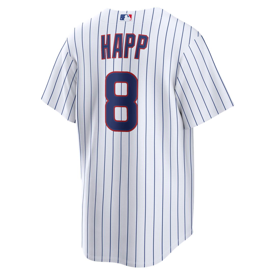 Chicago Cubs Nike Ian Happ Home Replica Baseball Jersey - White