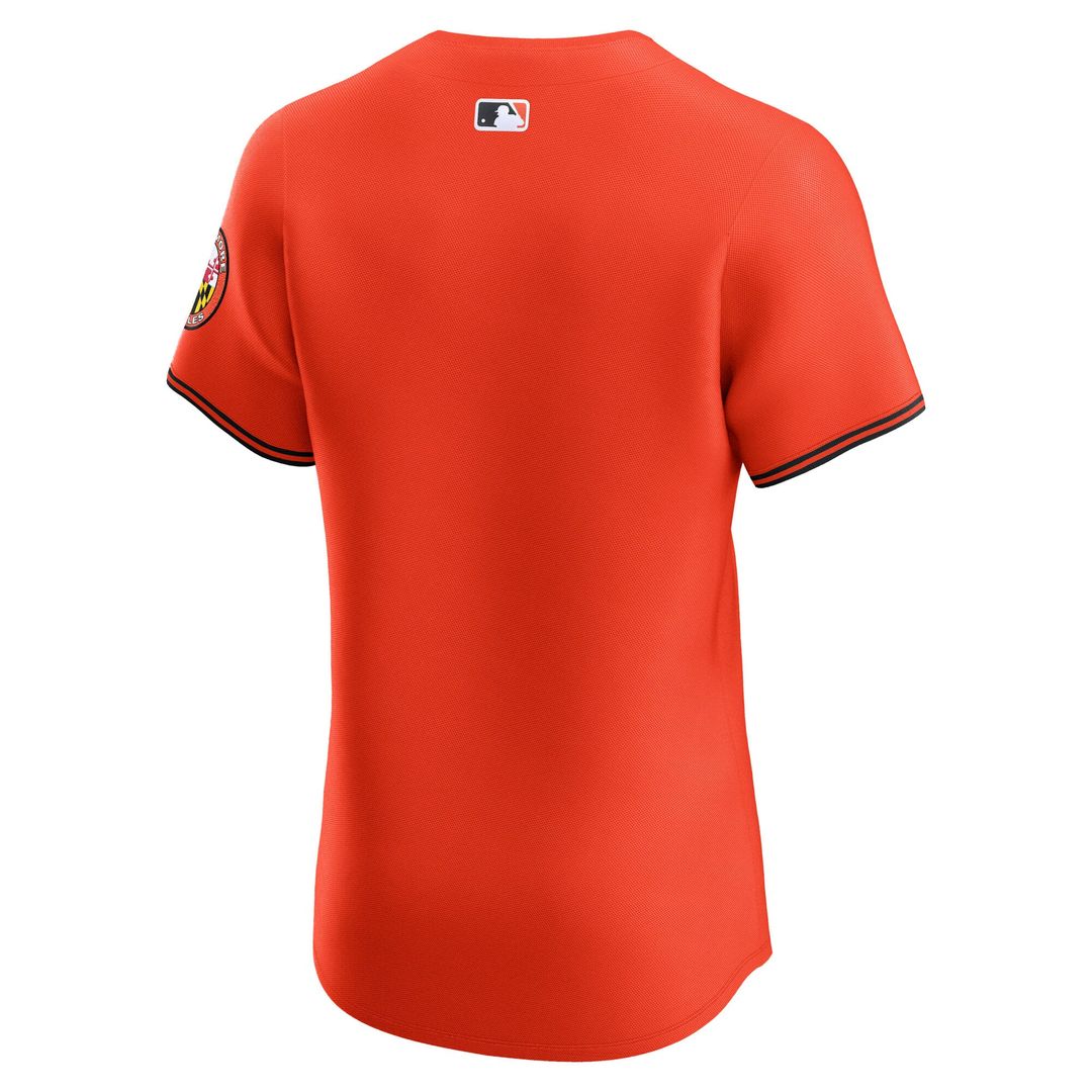 Baltimore Orioles Nike Alternate 2 Elite Baseball Jersey - Orange