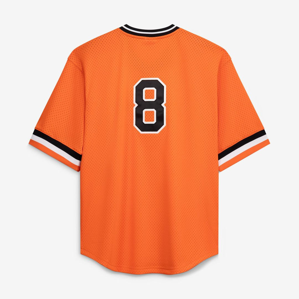 Baltimore Orioles Profile Cal Ripken Jr. Big & Tall Cooperstown Collection Mesh Batting Practice Baseball Jersey - Orange
