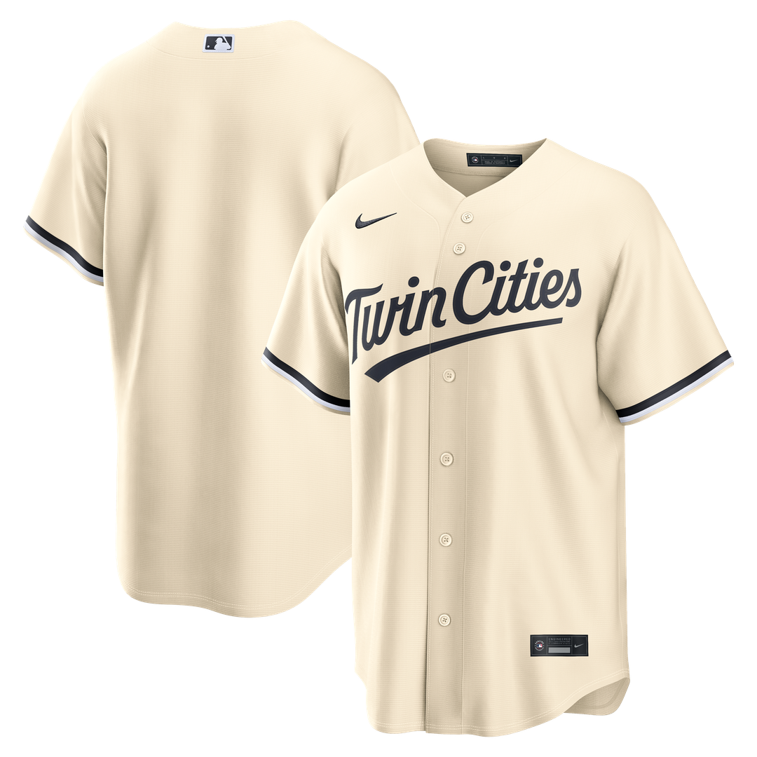 Minnesota Twins Nike Alternate Replica Baseball Jersey - Navy