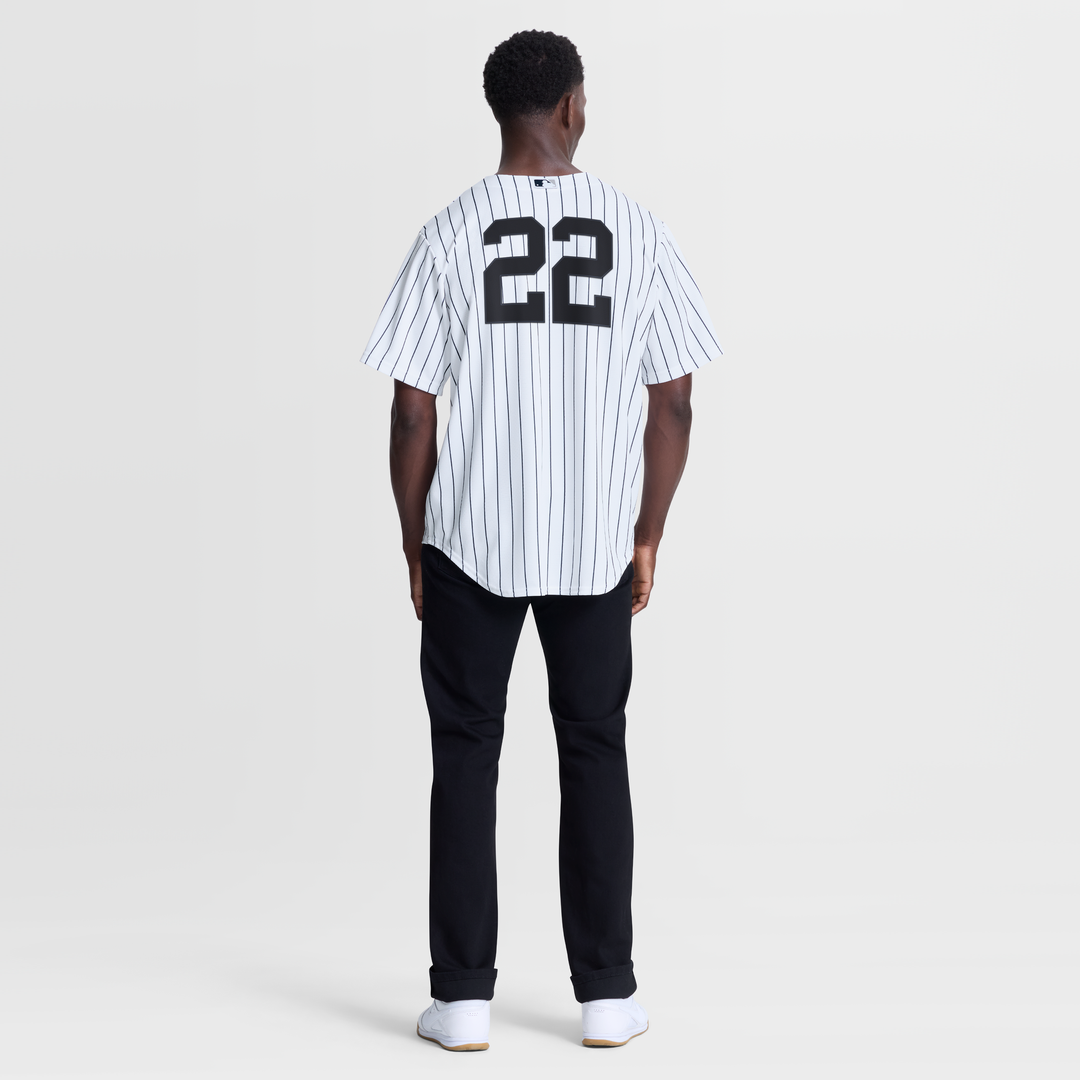 New York Yankees Nike Ben Rice Home Replica Baseball Jersey - White