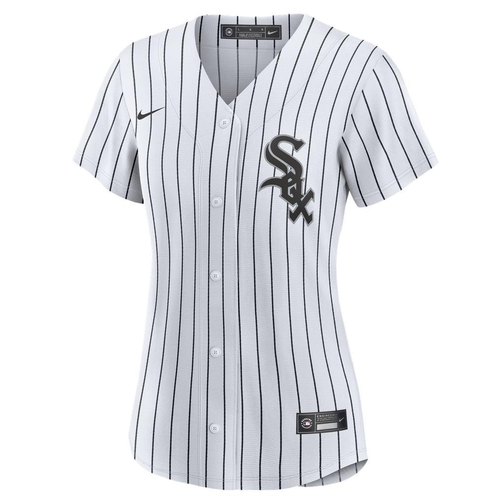 Chicago White Sox Nike Women's Seranthony Domínguez Home Replica Baseball Jersey - White