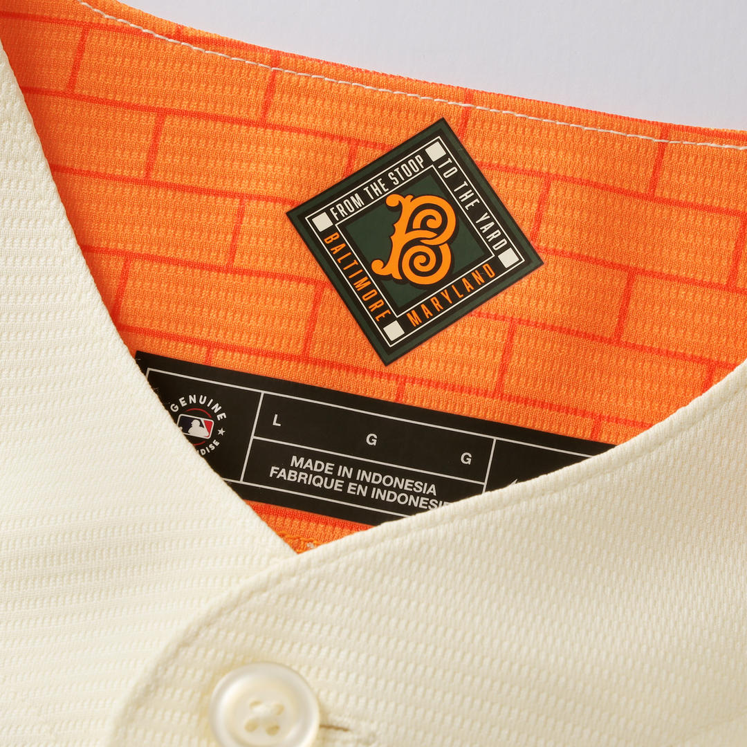 Baltimore Orioles Nike Pete Alonso 2026 City Connect Stadium Baseball Jersey - Cream