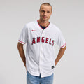 Los Angeles Angels Nike Home Replica Team Baseball Jersey - White